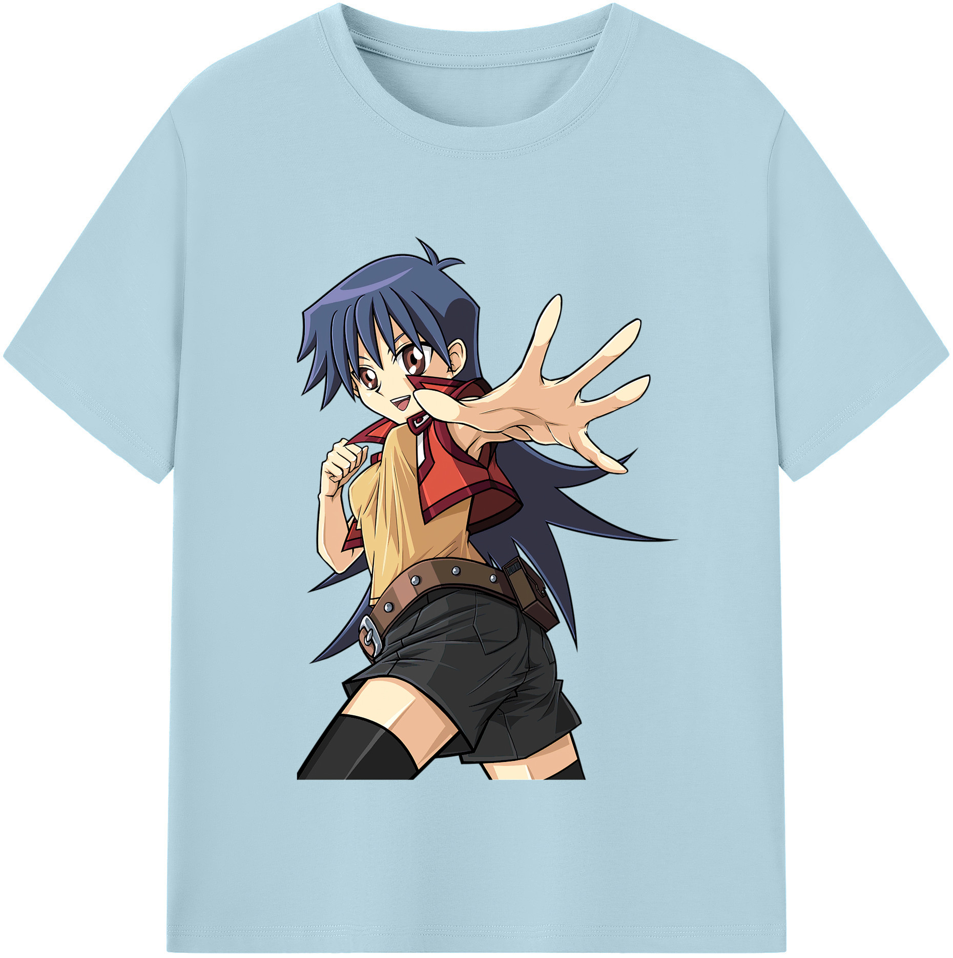 （画像用） 遊☆戯☆王 Yu-Gi-Oh! 綿100％半袖Tシャツ（フロントプリント）